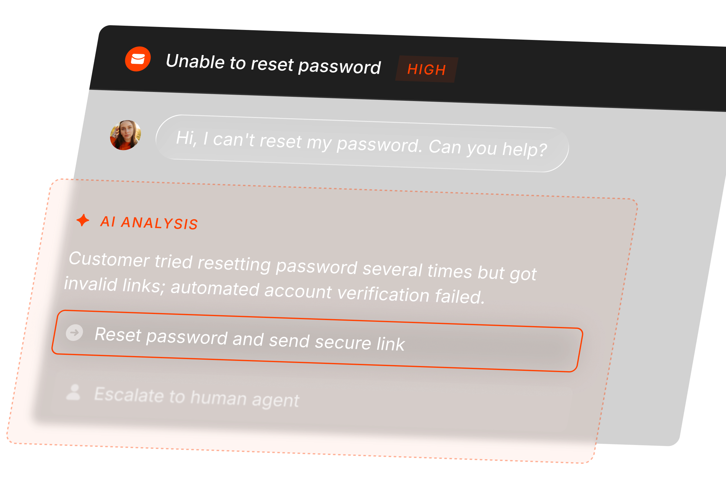 Resolve — AI-native application