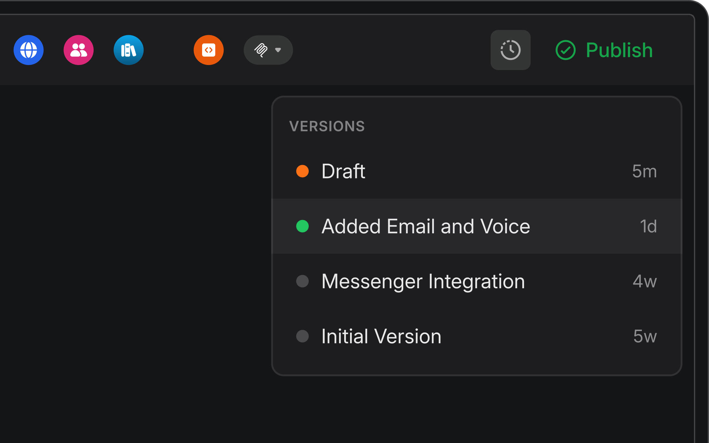 Versioned Experiments