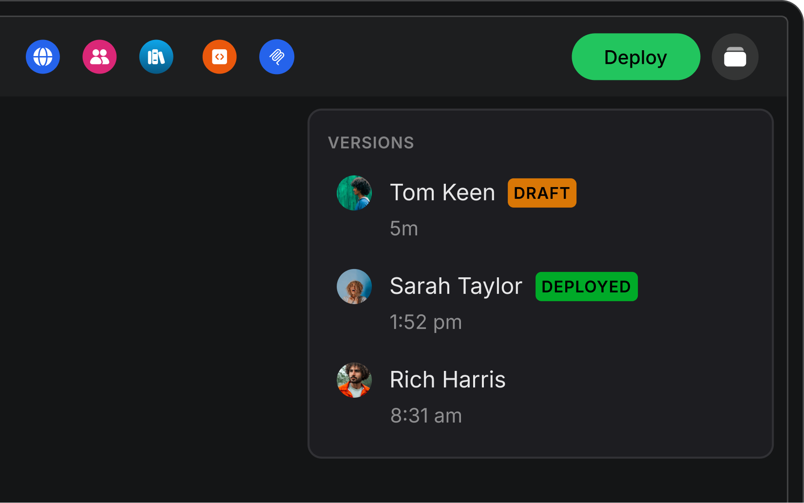 Versioned Experiments