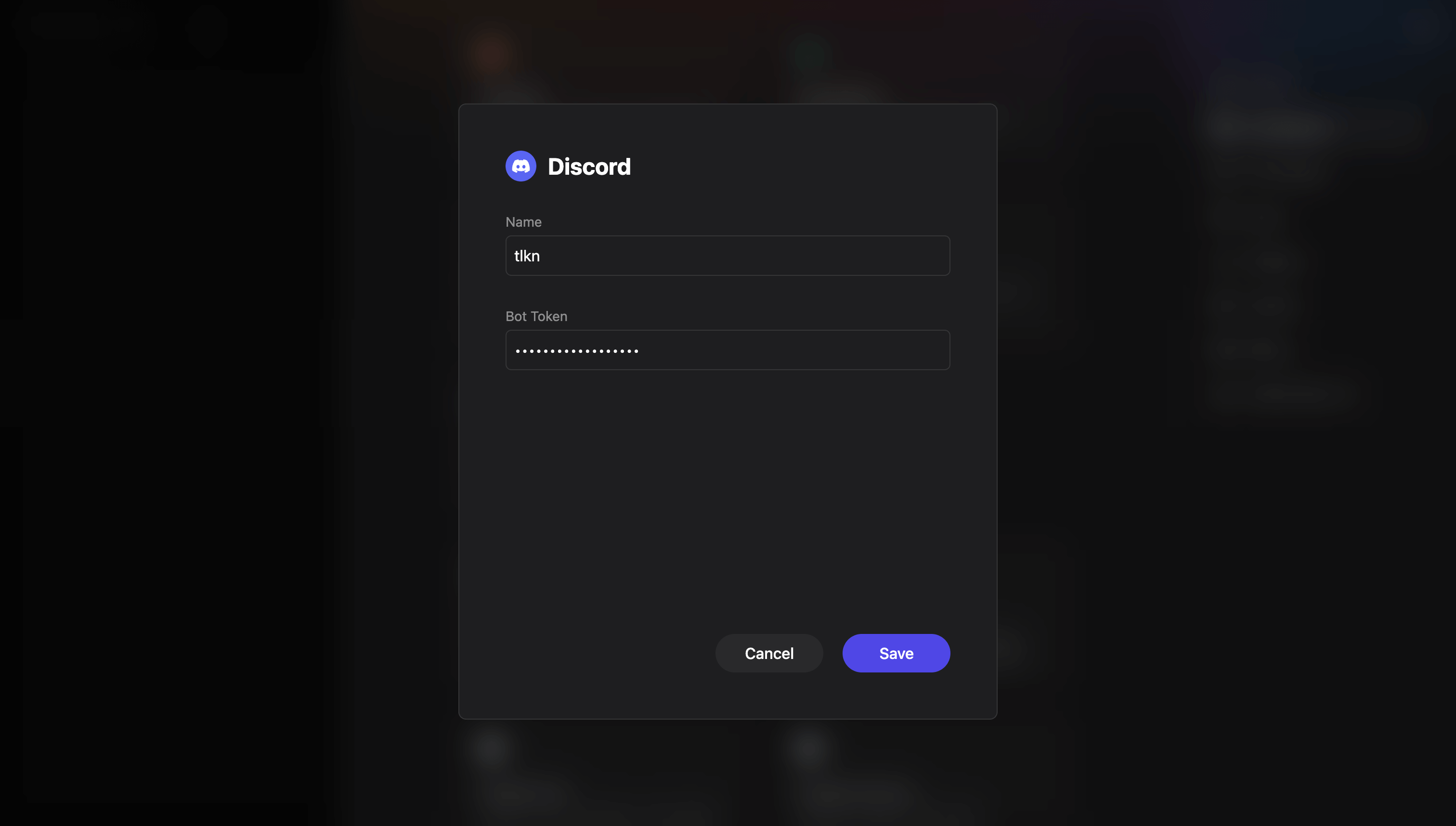 Connect Discord to send messages or automate community operations through a bot.