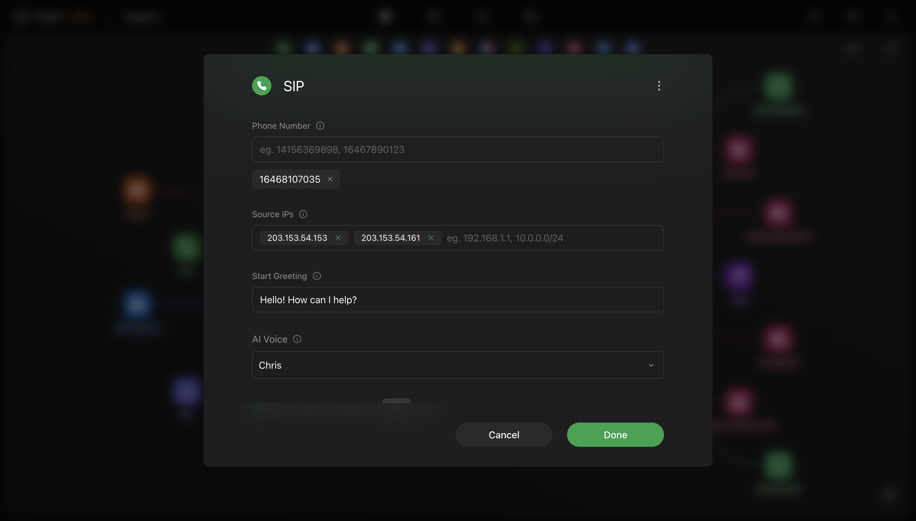 Origon Studio workspace showing drag-and-drop interface for configuring AI system structure, agents, channels, and execution capabilities