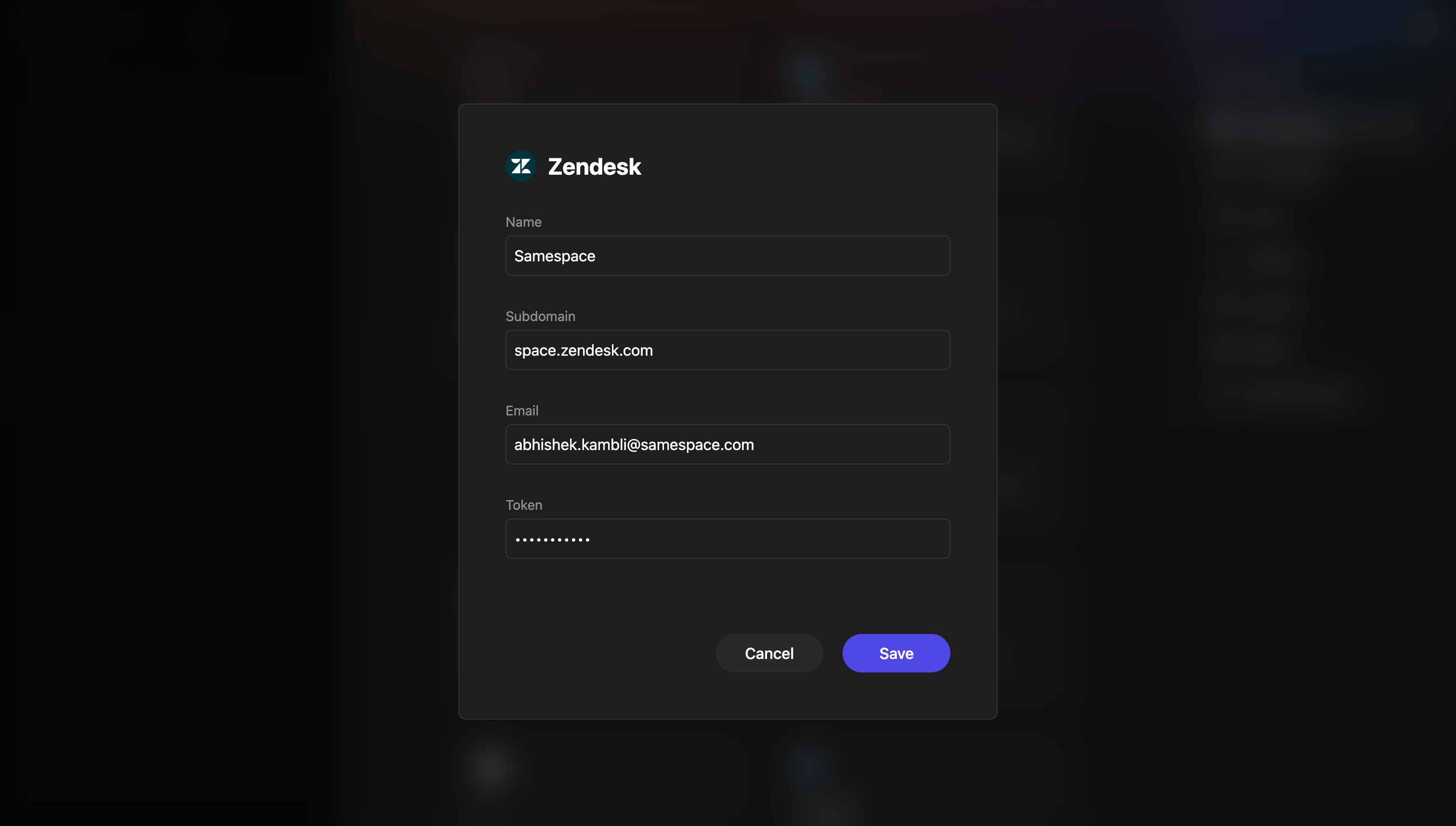 Connect Zendesk to read and update support tickets.